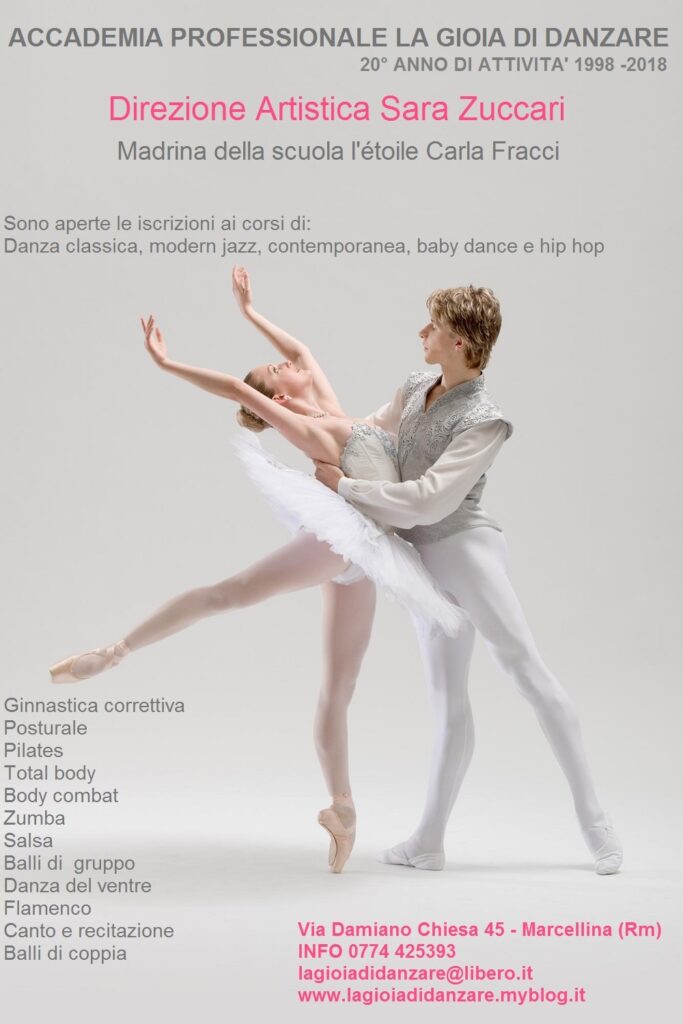 Manifesto scuola di danza